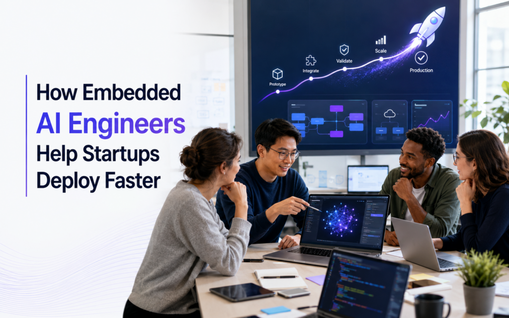 How Embedded AI Engineers Help Startups Deploy Faster