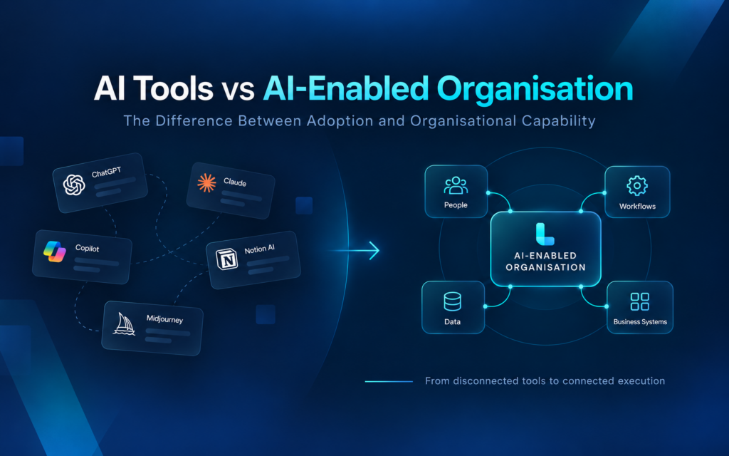 The Difference Between Adopting AI Tools and Becoming an AI-Enabled Organisation